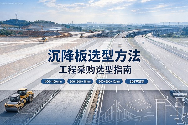 北安沉降板选择方法