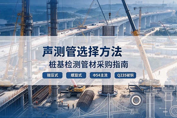 北安声测管选型标准