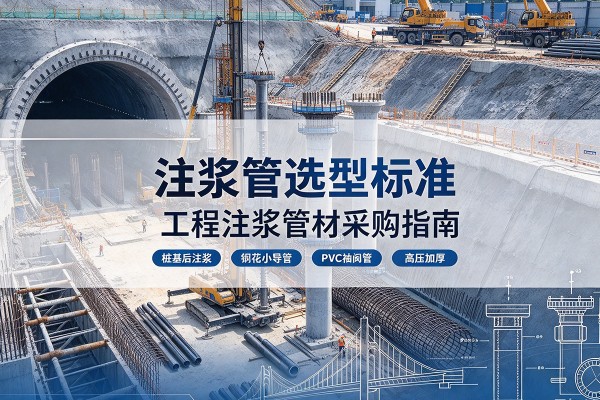 北安注浆管选型标准