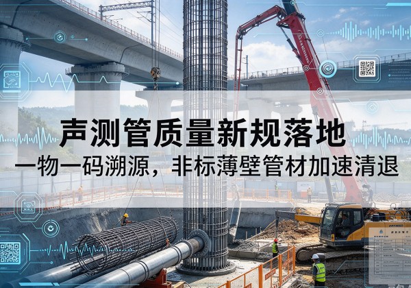 北安声测管质量新规落地，一物一码溯源，非标薄壁管材加速清退