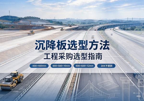 北安沉降板选择方法